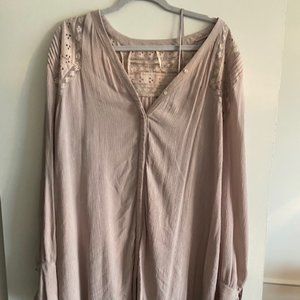 Free People - Size M - Two Piece Light Purple Tunic Dress